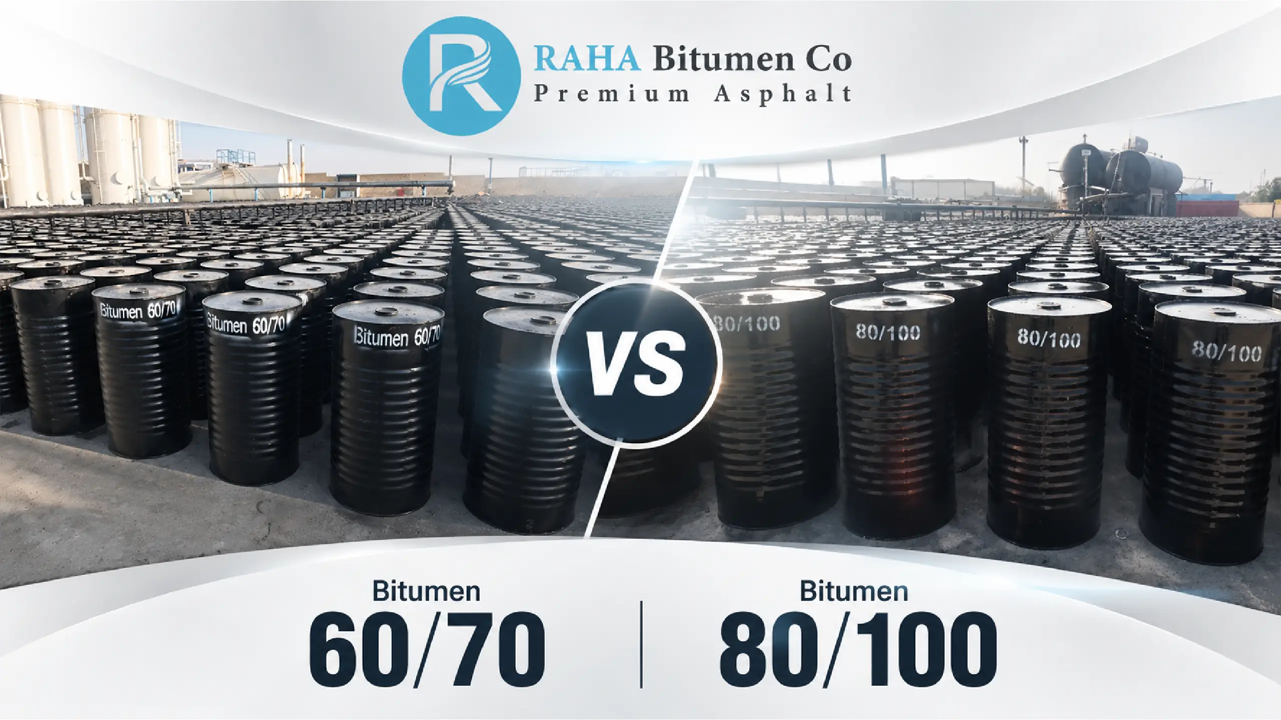 Bitumen 60/70 vs Bitumen 80/100